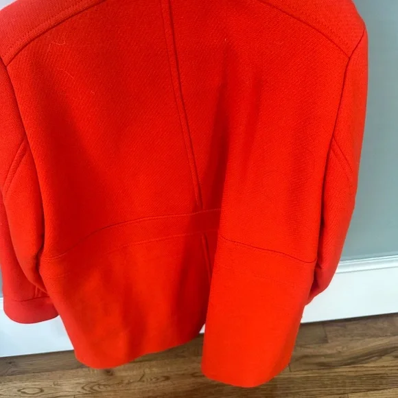 Jacadi Vibrant Red Pea Coat - Picture 6 of 6